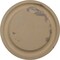 Ekena Millwork Round Gable Vent Louver, w/ Wide Trim, Non-Functional, 20"W x 20"H x 1 1/2"P GVRO20D - alternate 4